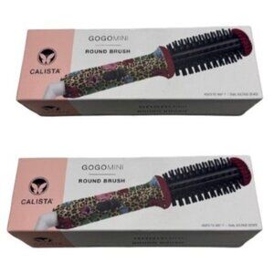 CALISTA GoGo Mini Heated Round Brush Styling 2pk